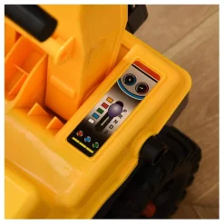 Homcom - Correpasillos camión excavadora 2 en 1