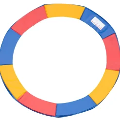 Homcom - Cubierta de protección para cama elástica Ø 305 cm multicolor