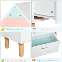 Homcom - Estantería de madera