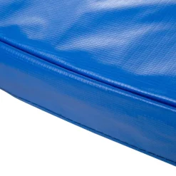 Homcom - Funda acolchada de protección borde camas elásticas 366 cm Azul