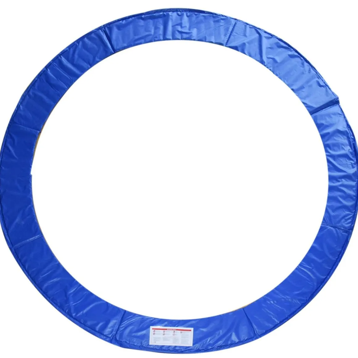 Homcom - Funda acolchada de protección borde camas elásticas 244 cm Azul