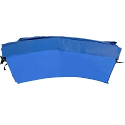 Homcom - Funda acolchada de protección borde camas elásticas 244 cm Azul