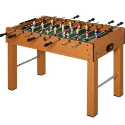 Homcom - Futbolín madera 122 x 61 cm