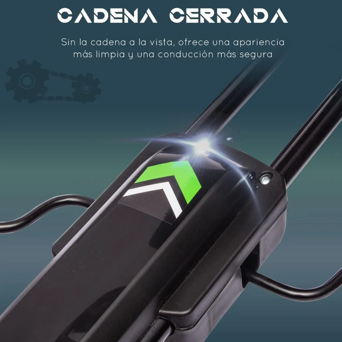 Homcom - Go Kart con pedales blanco-negro