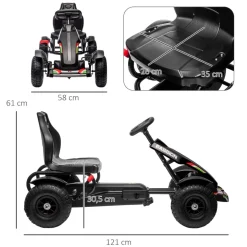Homcom - GoKart a pedales