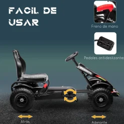Homcom - GoKart a pedales