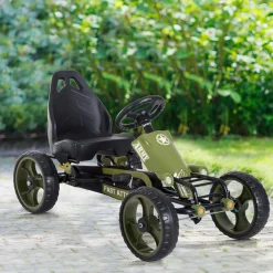 Homcom - Go-Kart a pedales para niños