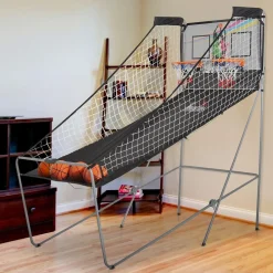 Homcom - Juego de canastas de baloncesto con contador electrónico