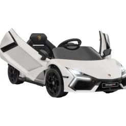 Homcom - Lamborghini Revuelto eléctrico Blanco con mando