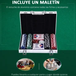 Homcom - Maletín de poker profesional