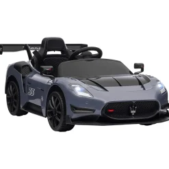 Homcom - Maserati GT2 eléctrico Gris con mando