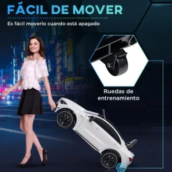 Homcom - Mercedes Benz AMG CLA 45 eléctrico Blanco con mando