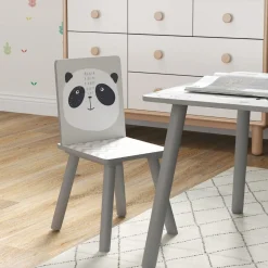 Homcom - Mesa con 2 sillas Panda