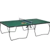 Homcom - Mesa de ping pong plegable