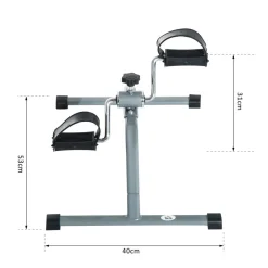 Homcom - Mini Bicicleta estática 2 en 1