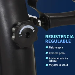 Homcom - Mini Bicicleta estática 2 en 1