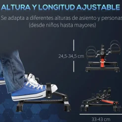 Homcom - Mini Bicicleta estática