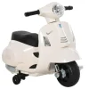 Homcom - Mini moto Eléctrica Vespa Blanco