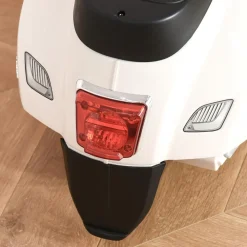Homcom - Mini moto Eléctrica Vespa Blanco
