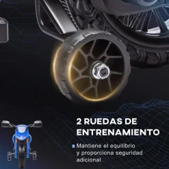 Homcom - Moto eléctrica batería 6 V Azul