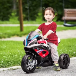 Homcom - Moto eléctrica BMW HP4 roja