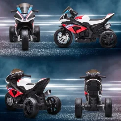 Homcom - Moto eléctrica BMW HP4 roja