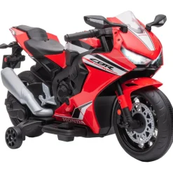 Homcom - Moto eléctrica Honda roja