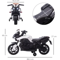 Homcom - Moto eléctrica infantil