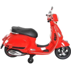 Homcom - Moto Eléctrica Infantil Rojo HomCom