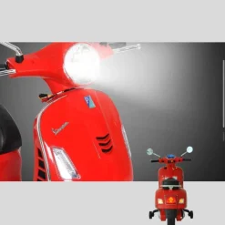 Homcom - Moto Eléctrica Infantil Rojo HomCom