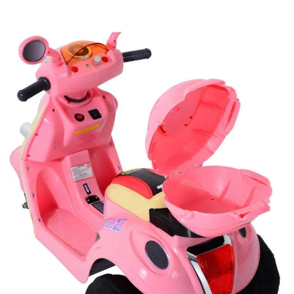 Homcom - Moto Eléctrica Infantil Tipo Triciclo HomCom