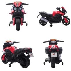 Homcom - Moto Eléctrica para Niños 6V