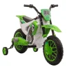 Homcom - Moto eléctrica 12V verde