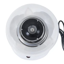 Homcom - Máquina Blanca de Algodón de Azúcar