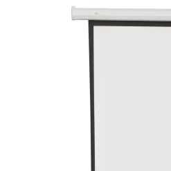 Homcom - Pantalla de proyección motorizada 84'' con mando