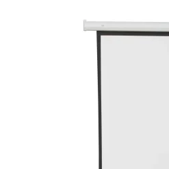 Homcom - Pantalla de proyección motorizada 120''con mando