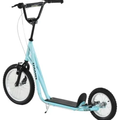 Homcom - Patinete Ajustable Para Niños Azul HomCom