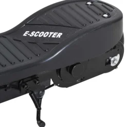 Homcom - Patinete Eléctrico Plegable Acero Negro HomCom