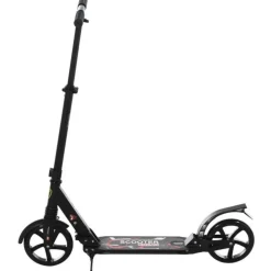 Homcom - Patinete Plegable Aluminio PP PU HomCom