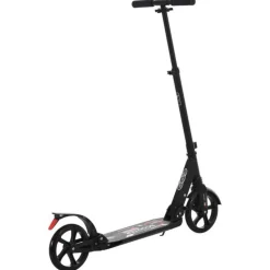 Homcom - Patinete Plegable Aluminio PP PU HomCom