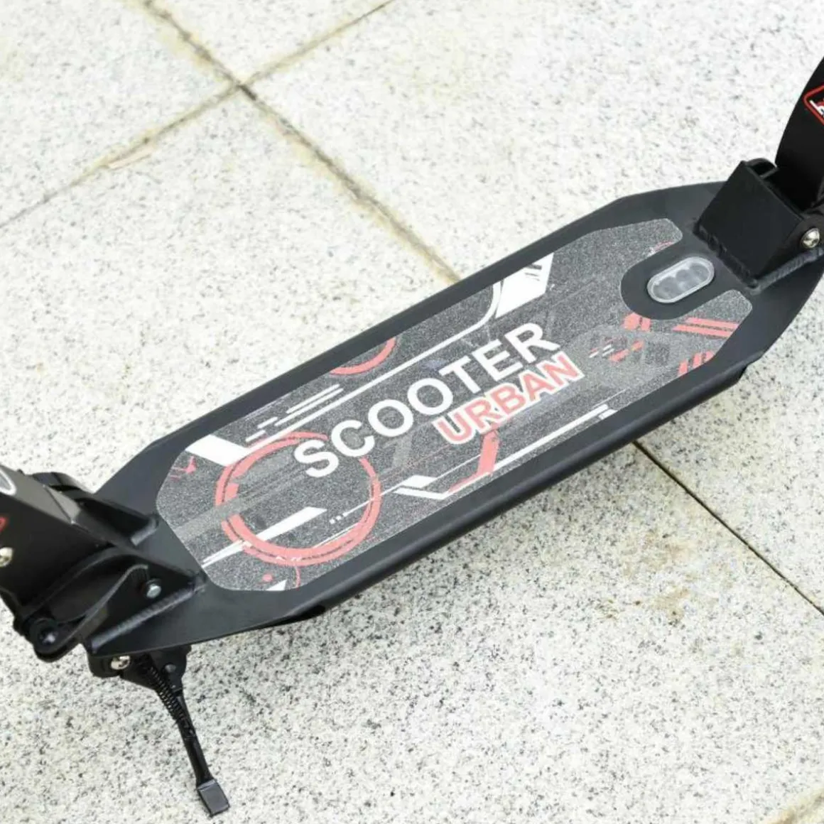 Homcom - Patinete Plegable Aluminio PP PU HomCom