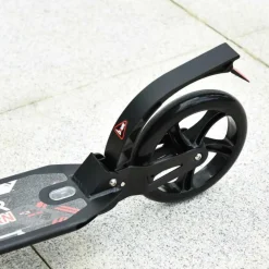 Homcom - Patinete Plegable Aluminio PP PU HomCom