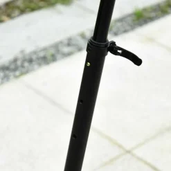 Homcom - Patinete Plegable Aluminio PP PU HomCom