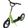 Homcom - Patinete Scooter Ajustable 2 ruedas Verde