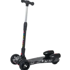 Homcom - Patinete scooter con efectos de luz y sonido