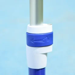 Homcom - Patinete Tri-scooter Azul con luces