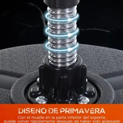 Homcom - Punching Ball con altura ajustable