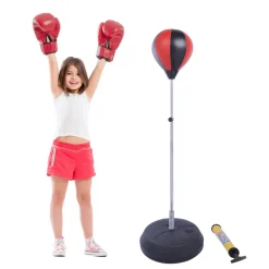 Homcom - Punching Ball con guantes