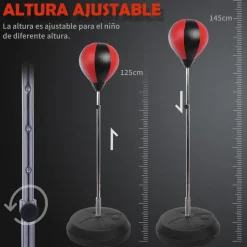 Homcom - Punching Ball con guantes