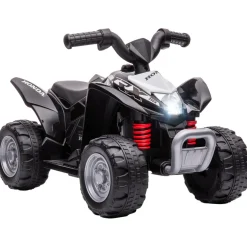 Homcom - Quad eléctrico Honda Negro